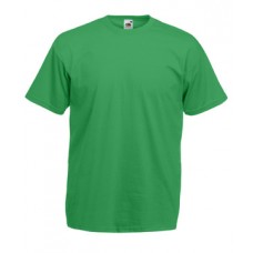 Однотонна чоловіча футболка зеленого кольору