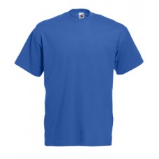 Однотонна чоловіча футболка синього кольору