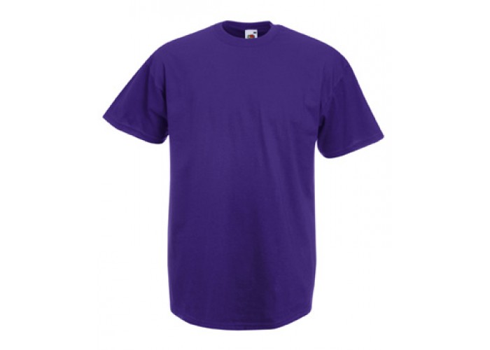 Однотонна чоловіча футболка фіолетового кольору